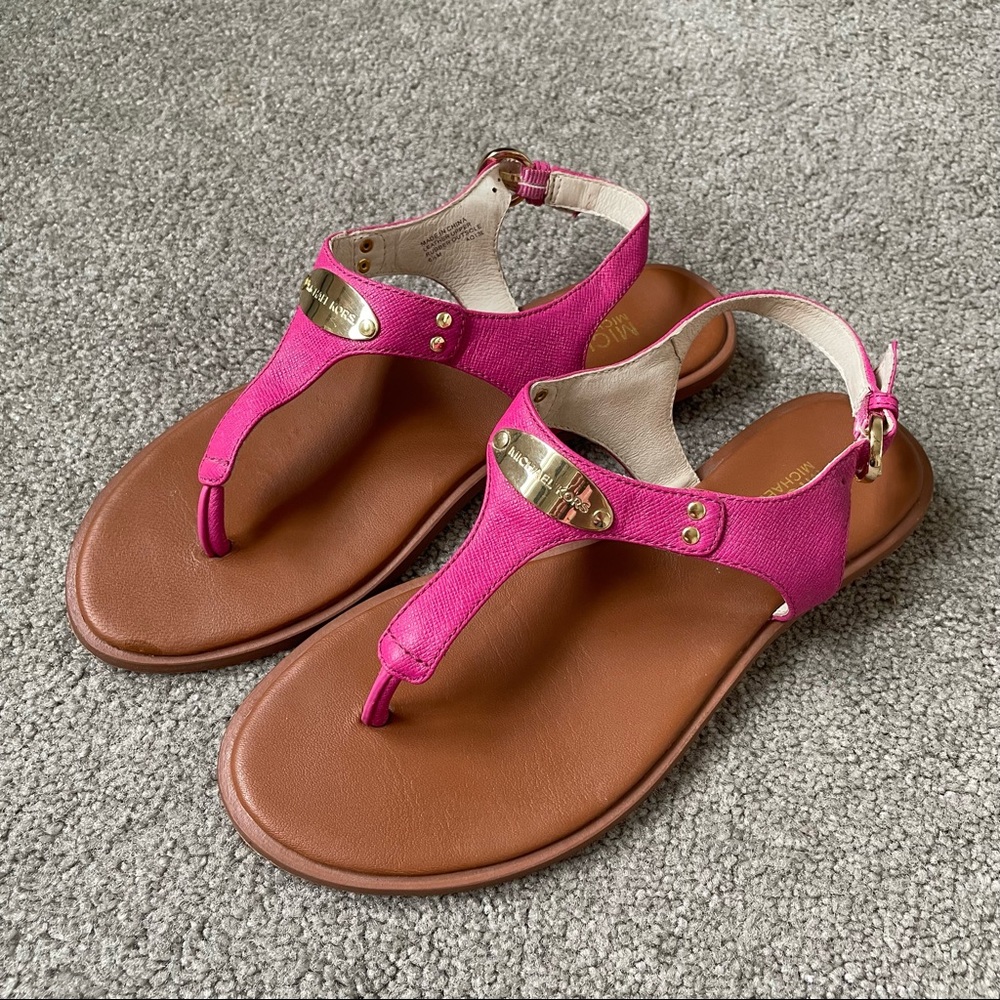 Michael Kors Pink Sandals - Excellent Condition, Womens size 6.5